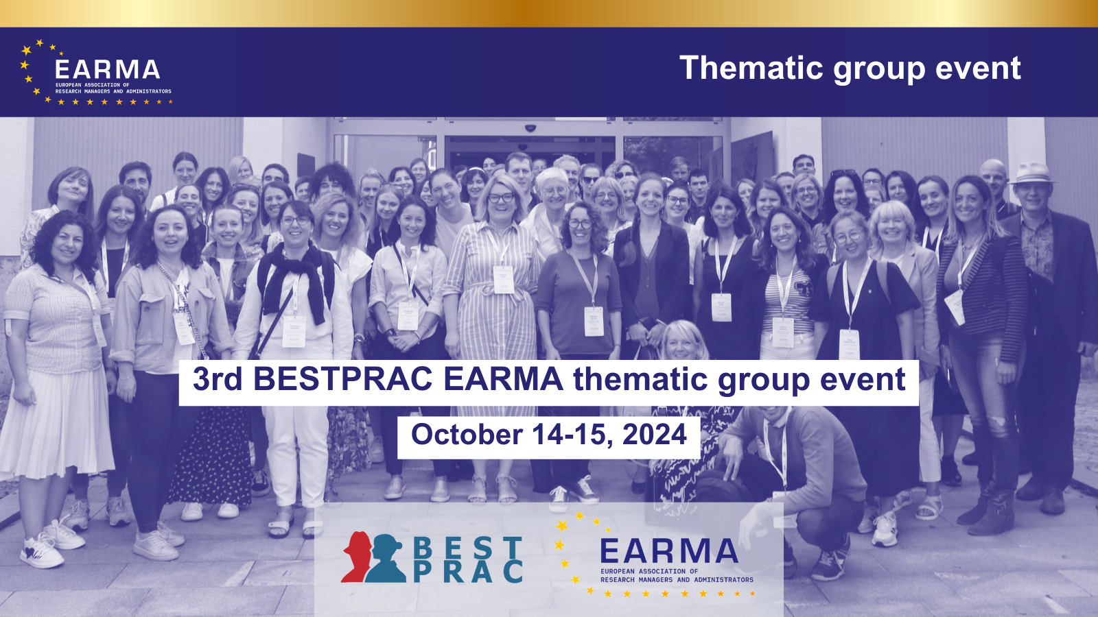 3rd BESTPRAC EARMA Thematic Group Event