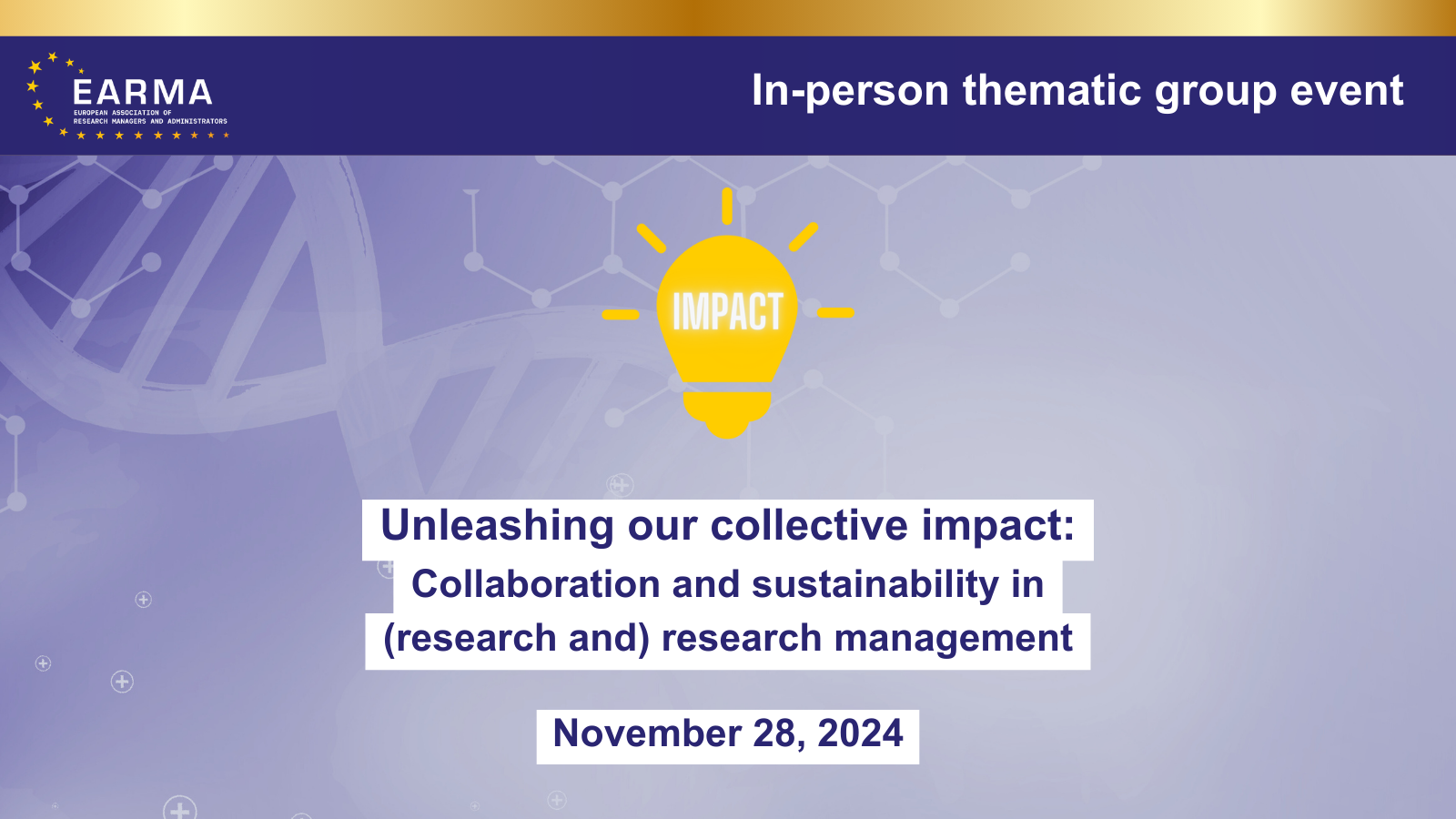 3rd EARMAimpact Thematic Group Event