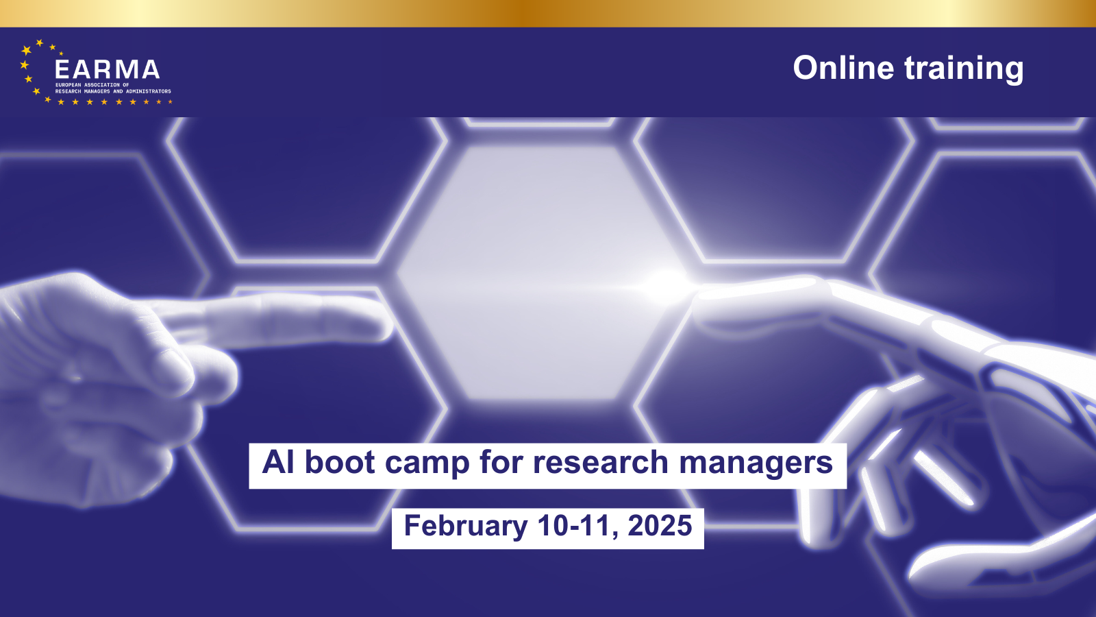 AI boot camp for Research Managers - Online workshop February