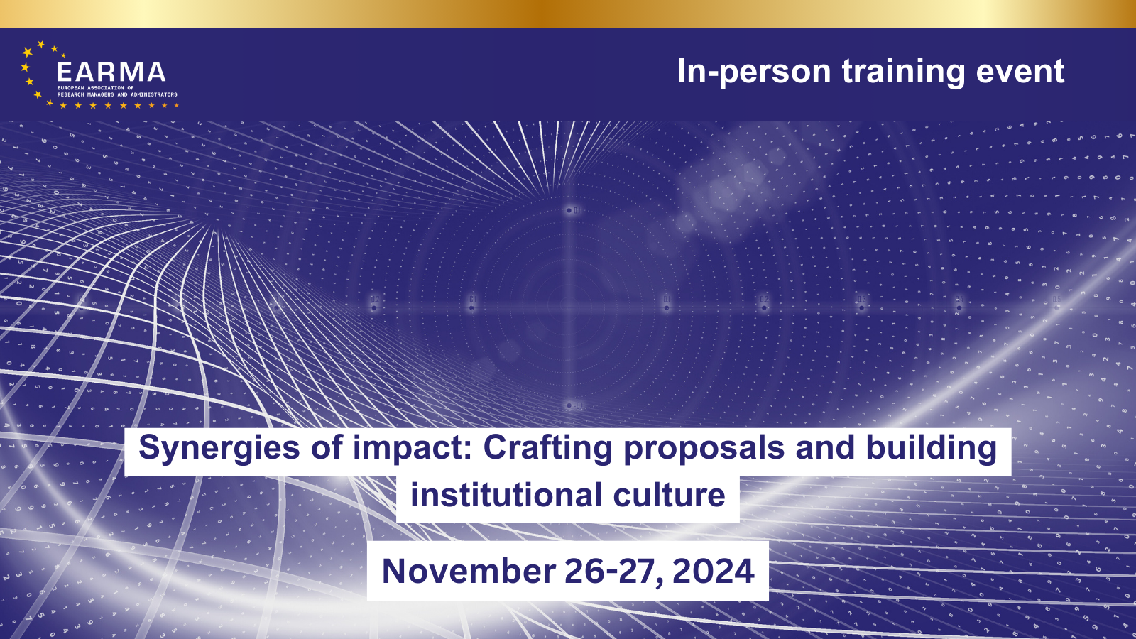 Synergies of Impact: Crafting Proposals and Building Institutional Culture