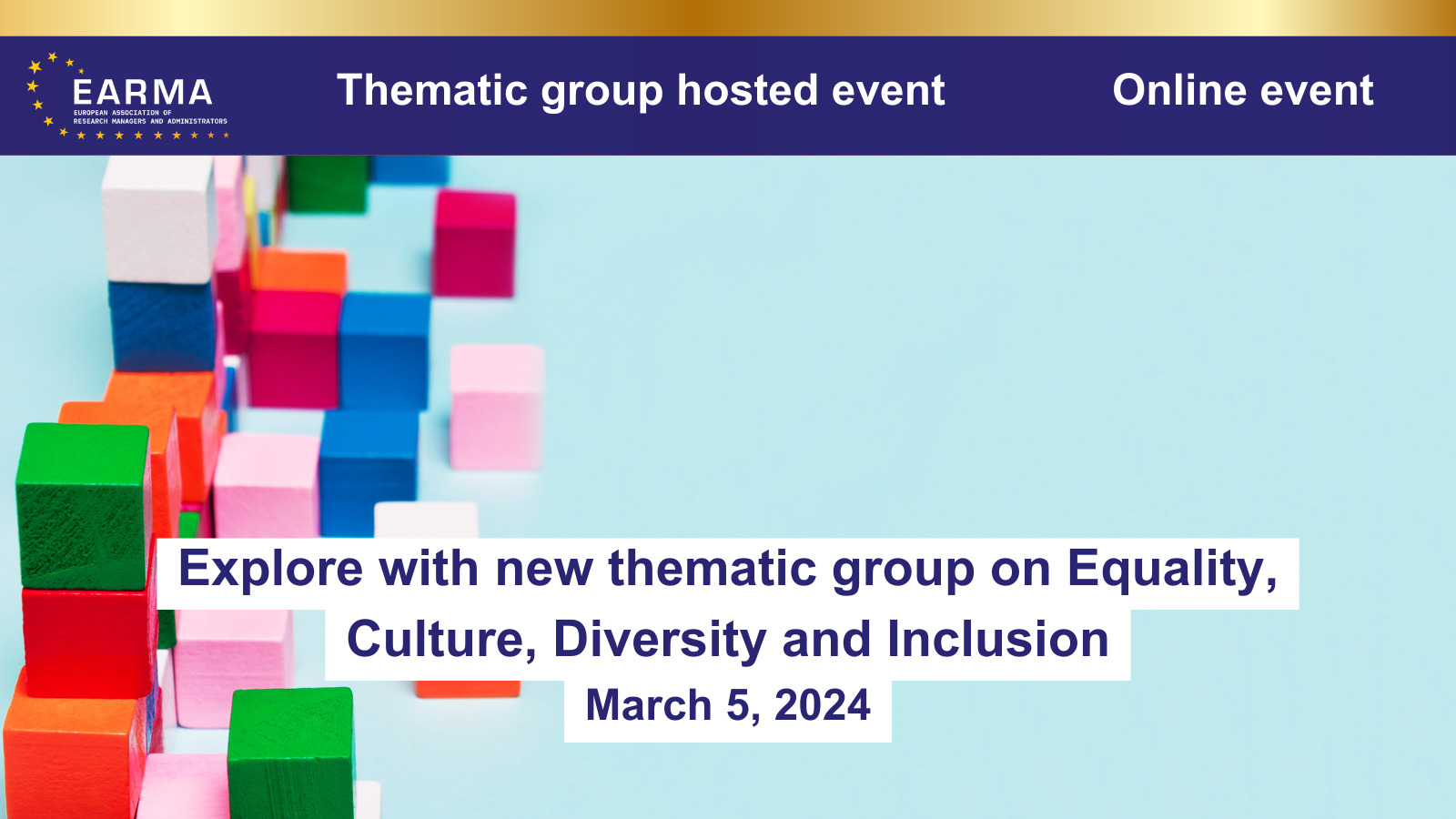 Explore with new thematic group on Equality, Culture, Diversity and Inclusion