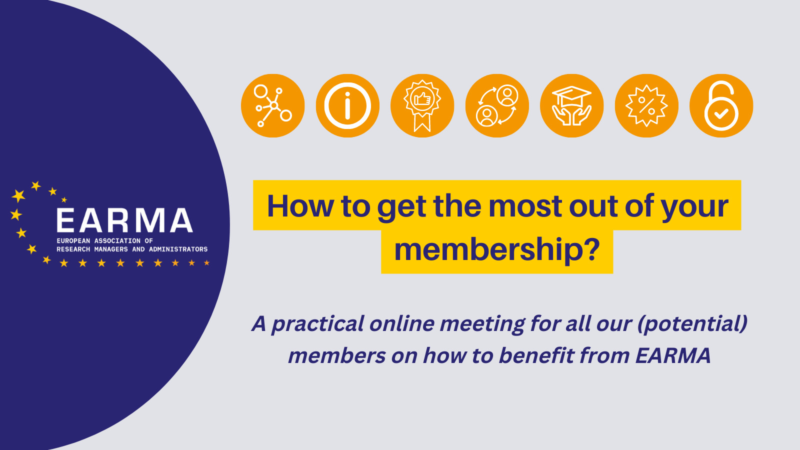 How to get the most out of your membership?