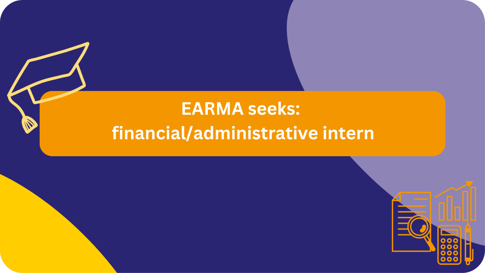 EARMA seeks financial admin intern