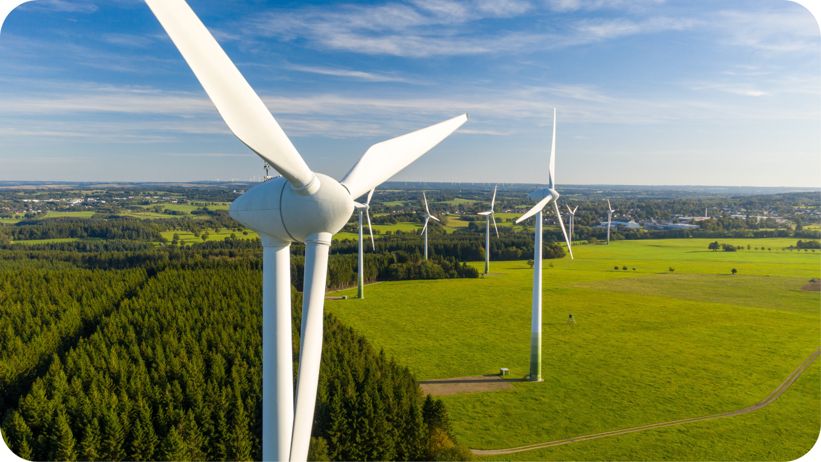 Sustainability wind turbines