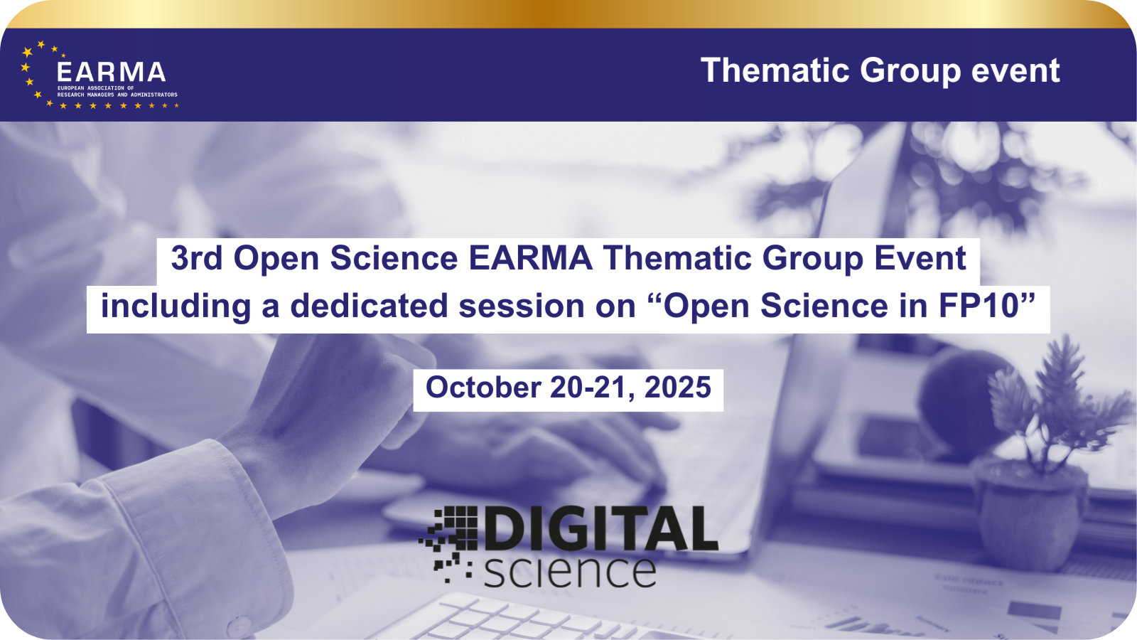 Open Science TG Event Rounded Corners