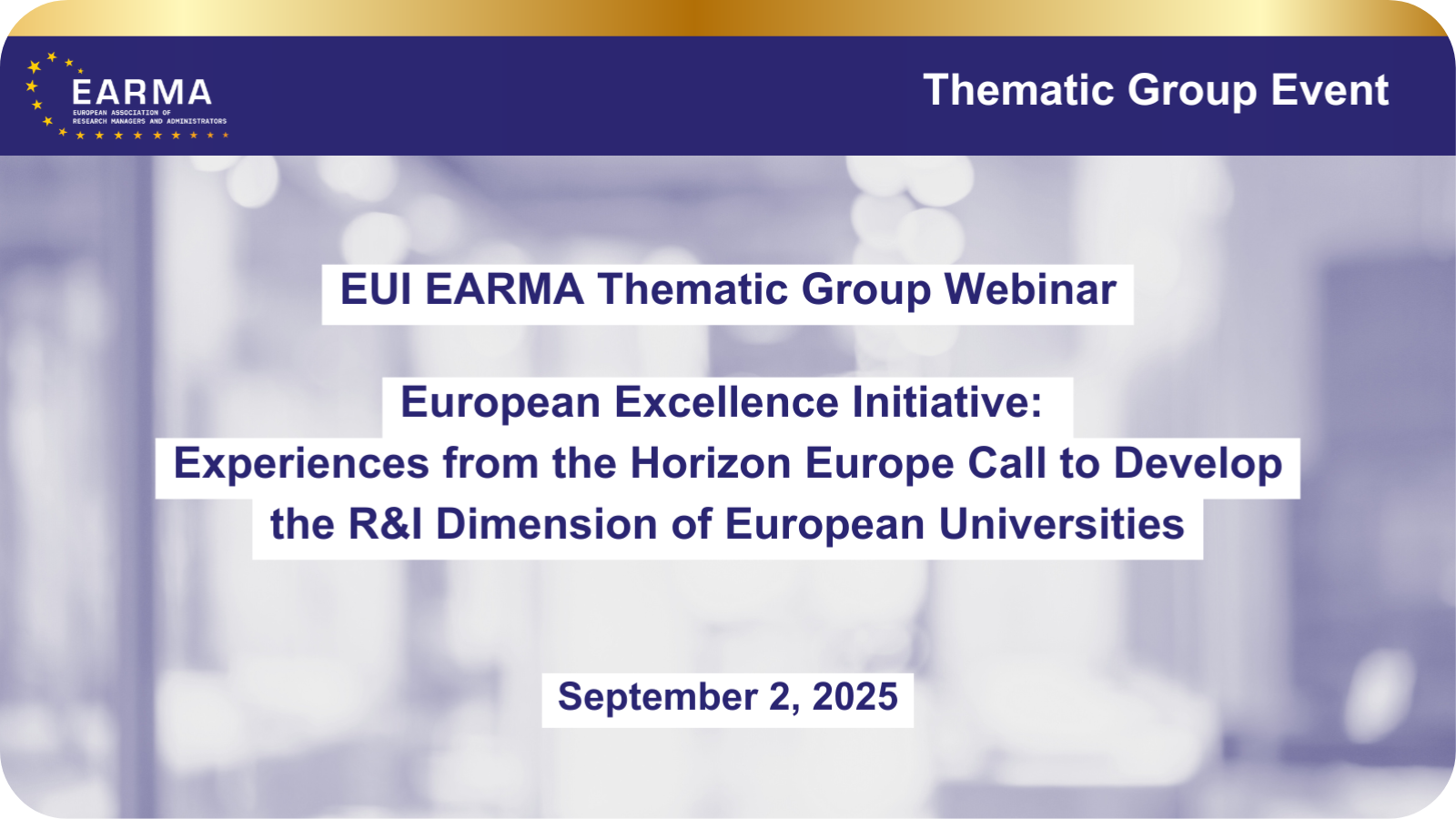 RC European Excellence Initiative: Experiences from Horizon Europe Projects