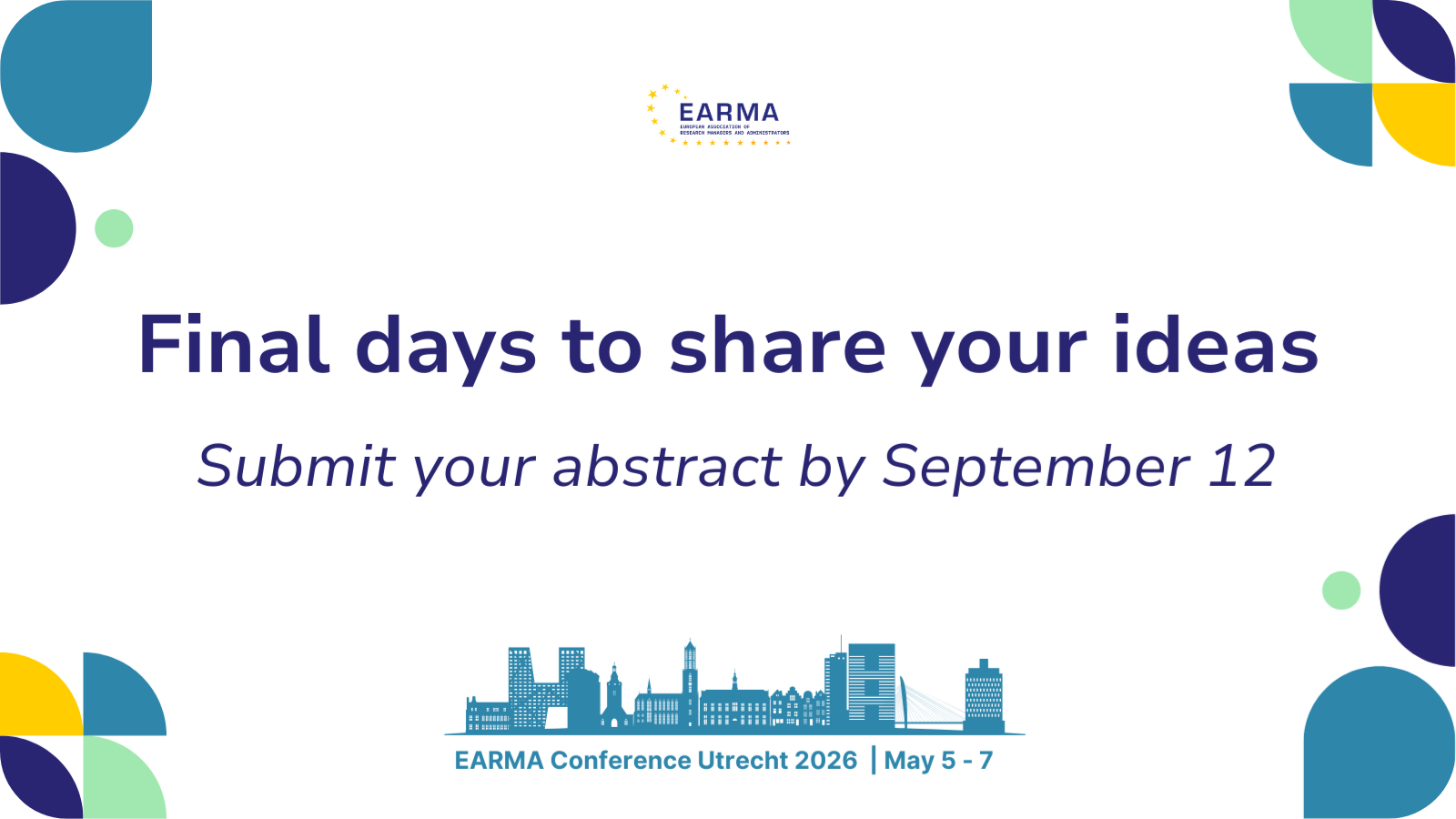 RC Final Days Call for Abstracts