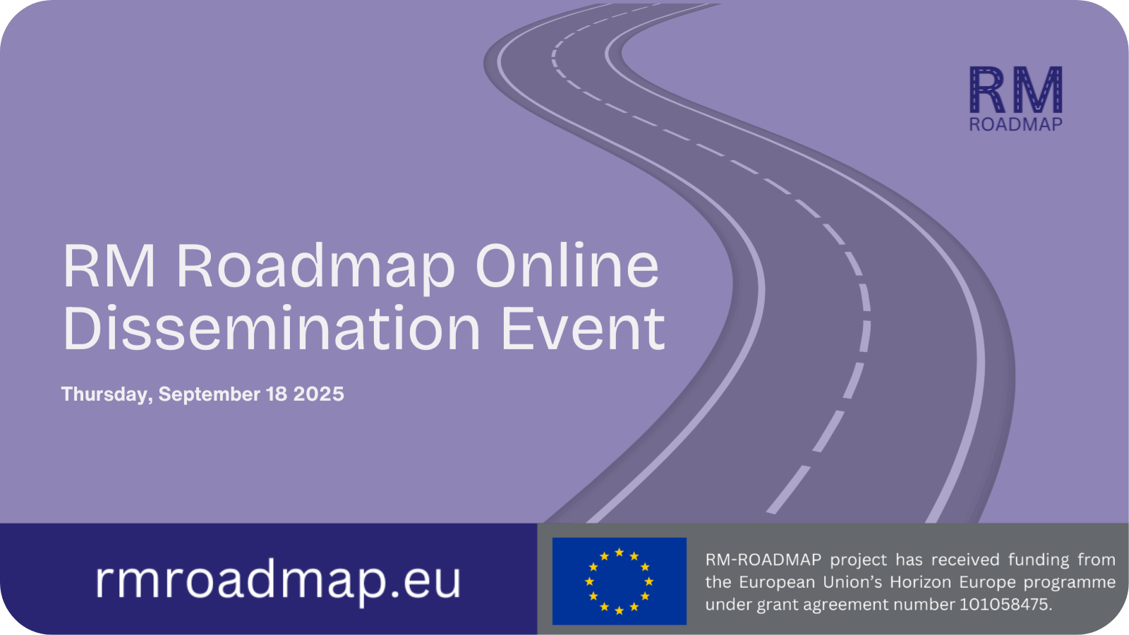 RC Final RMRoadmap Dissemination  Event