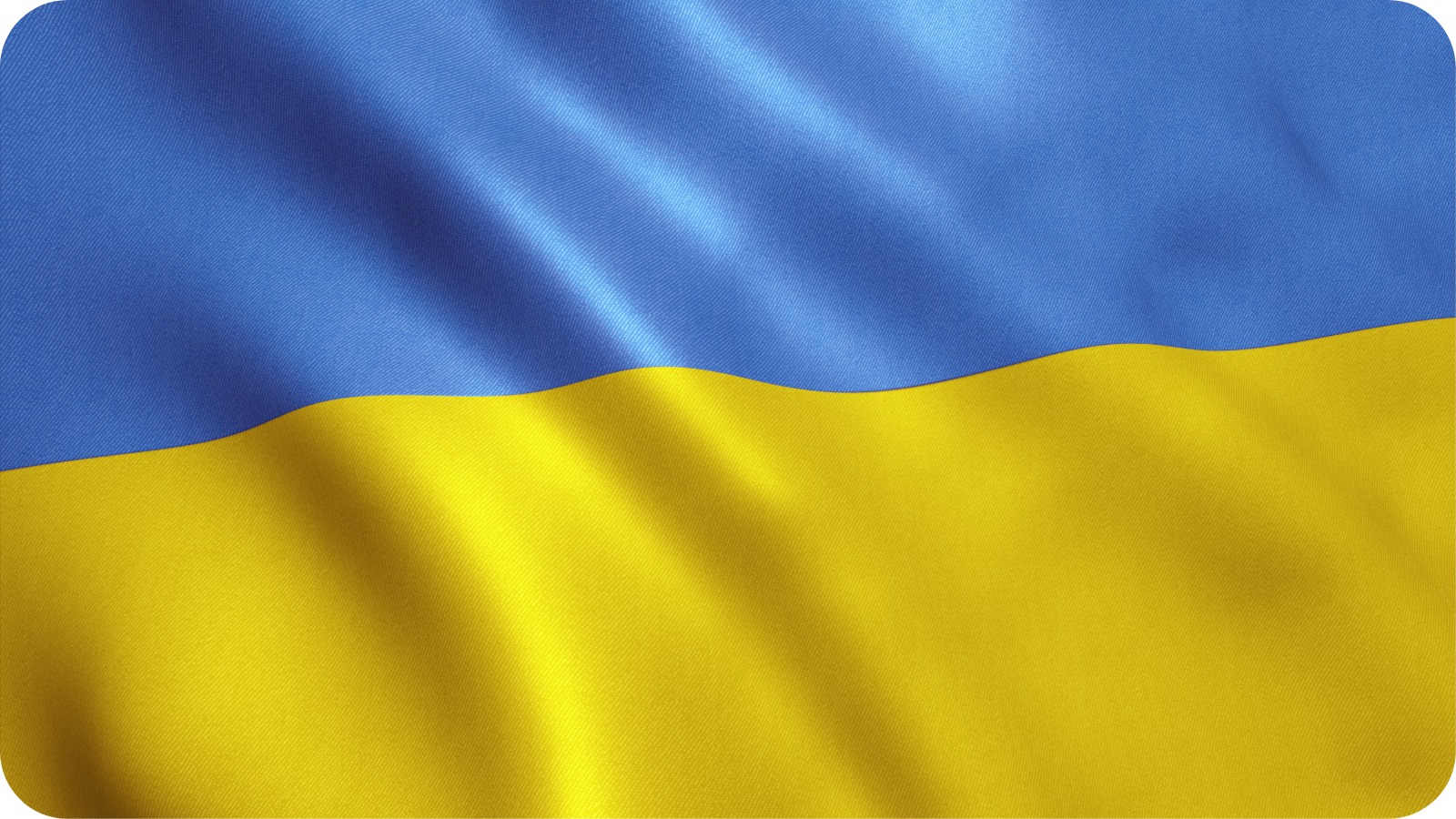 Ukraine flag frame 2