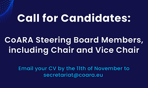 Call for Candidates for CoARA Steering Board Members – Chair, Vice Chair, and Steering Board Members