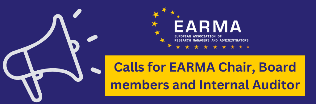 Calls for EARMA Chair, Board members and Internal Auditor
