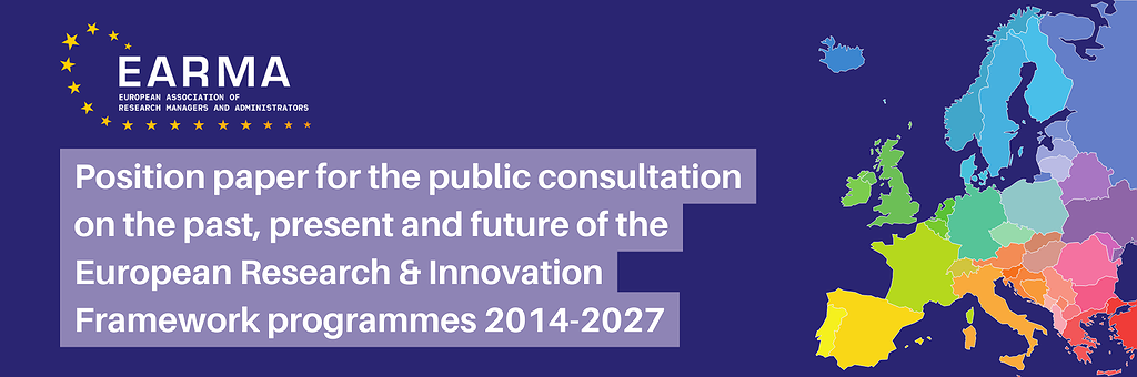 EARMA position paper for the public consultation on European R&I Framework programmes 2014-2027