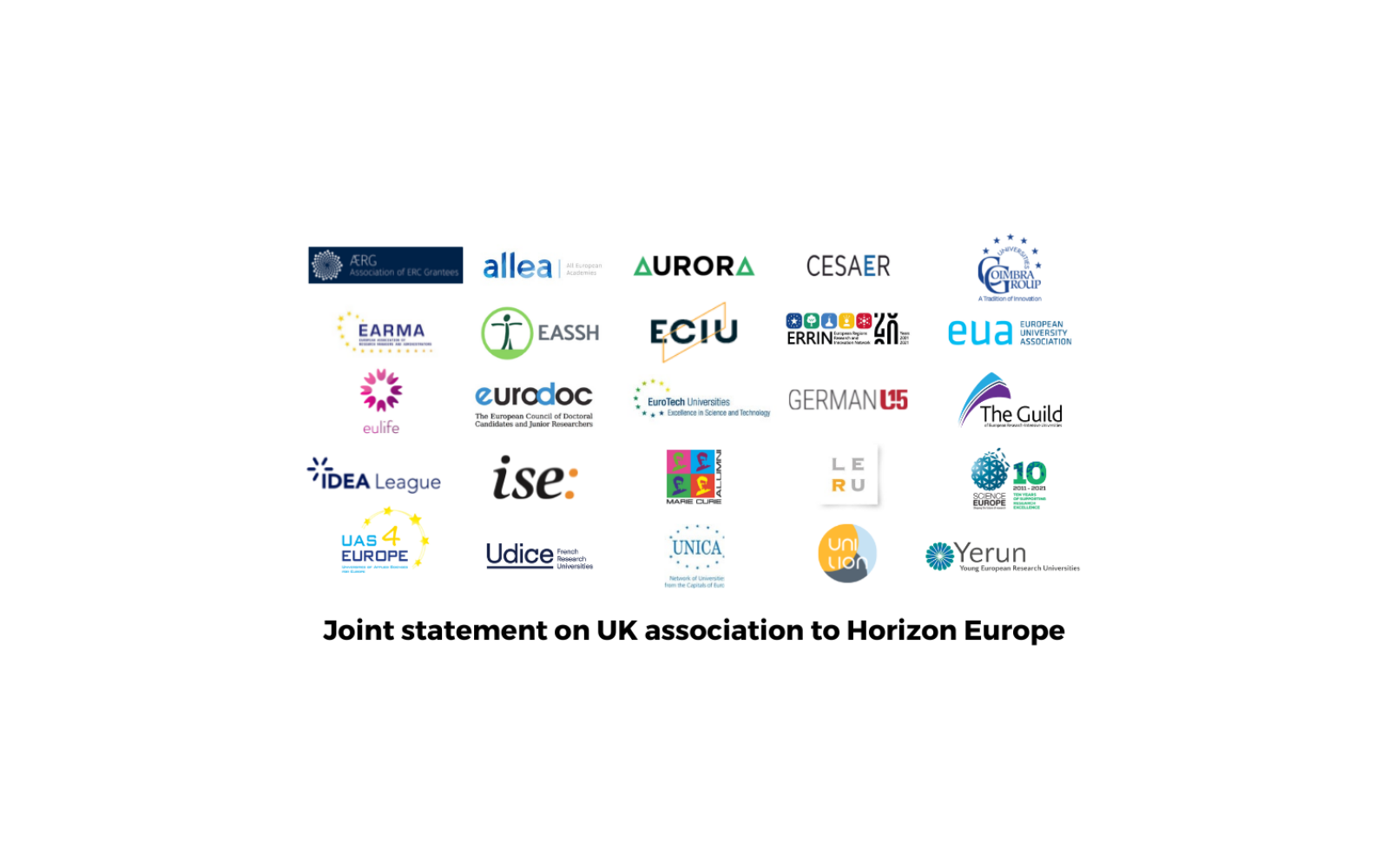 EARMA signs open letter on UK association to Horizon Europe