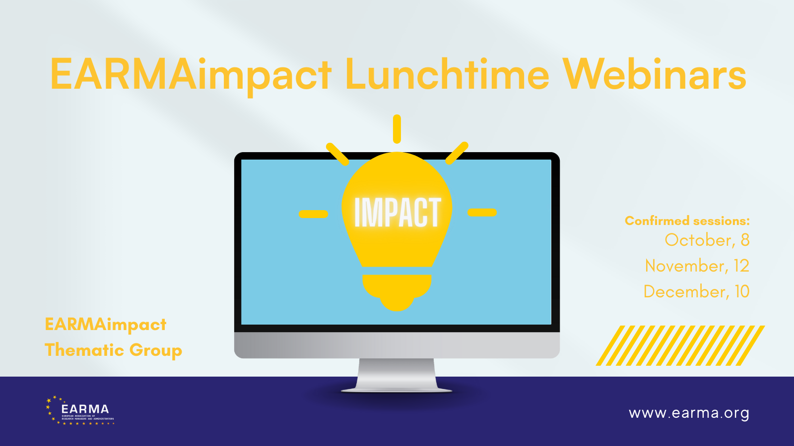 EARMAimpact Lunchtime Webinar Series 2025