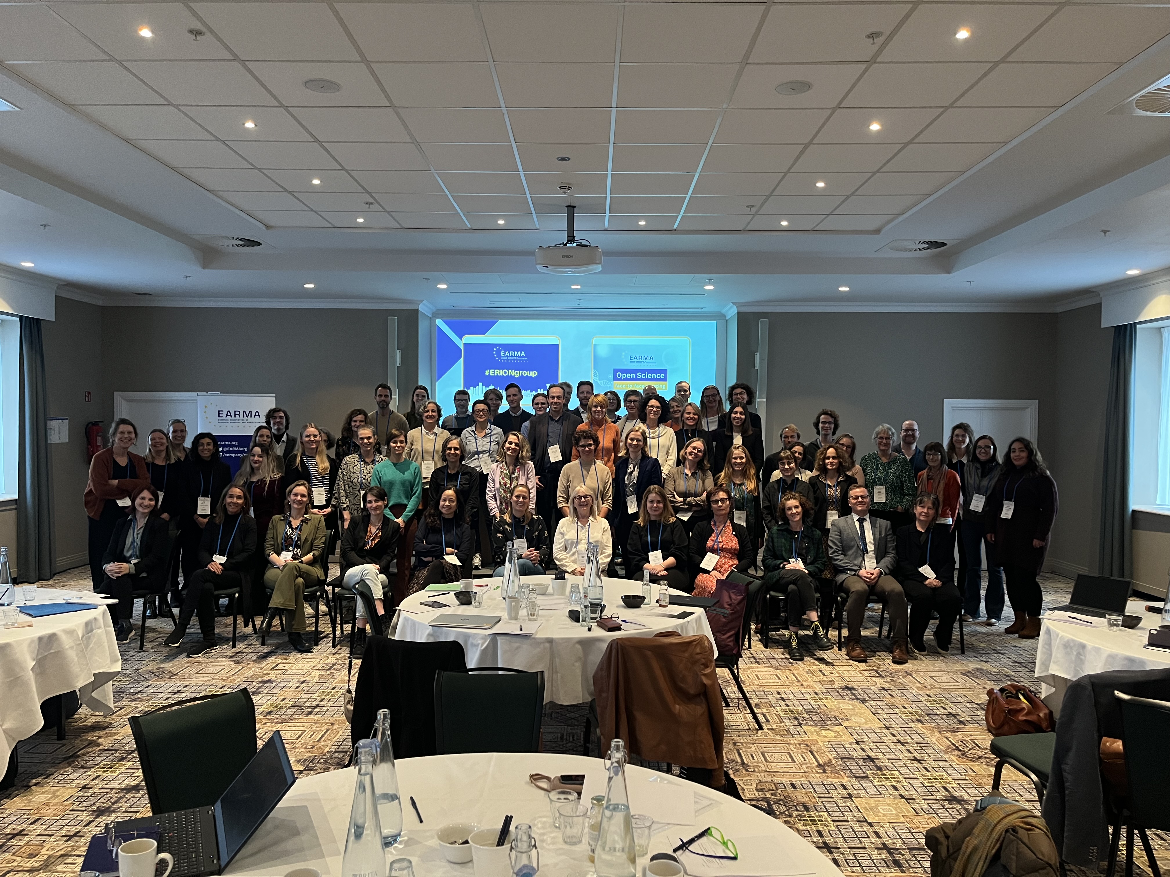 ERION and Open Science thematic groups met in Brussels