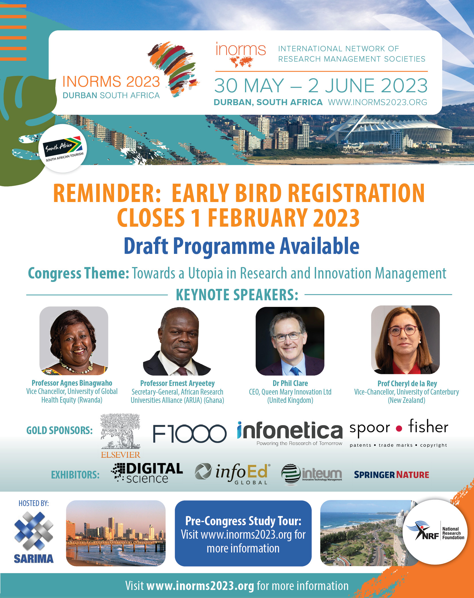 INORMS Congress 2023 Early bird closing soon